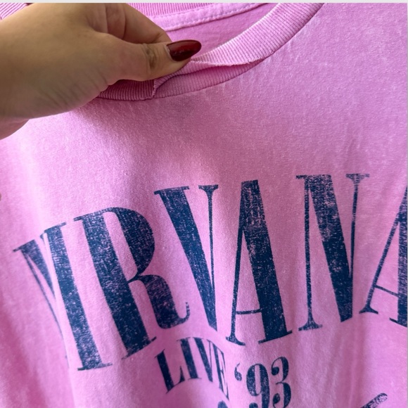 Nirvana “In Utero Live ‘93” Tour Tee – XL (BNWOT, Distressed Flaw) - Picture 4 of 7